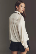 Hutch Ivory Kodie Top Silky Blouse