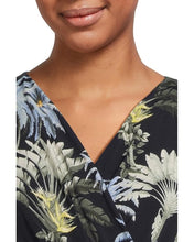 Tommy Bahama Carmela Palisade Navy Print Palms Dress