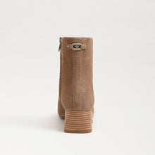 Sam Edelman Paige Almond Taupe Suede Ankle Boot