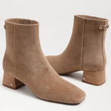 Sam Edelman Paige Almond Taupe Suede Ankle Boot