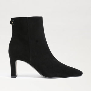 Sam Edelman Saige Black Suede Ankle Bootie