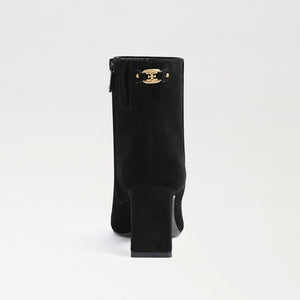 Sam Edelman Saige Black Suede Ankle Bootie