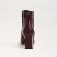 Sam Edelman Saige French Merlot Leather Ankle Bootie