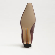 Sam Edelman Saige French Merlot Leather Ankle Bootie