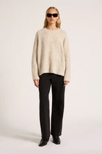 Nude Lucy Oatmeal Knit Pullover Sweater