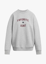 Favorite Daughter Grey Favorite Aunt Crewneck Sweatshirt