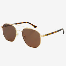 Freyrs Austin Gold/Brown Sunglasses