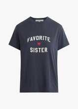 Favorite Daughter The Favorite Sister Tee Navy