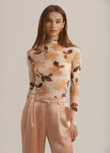 The Favorite Daughter Sheer Fantasy Bare Roses Top