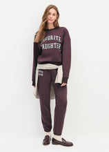 Favorite Daughter Collegiate Burgundy Crewneck Sweatshirt