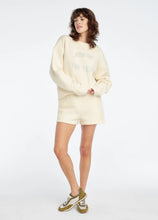 Favorite Daughter Embroidered Sweat Short in Gardenia