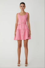 JS71 Pretty In Pink Belted Dress