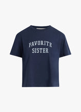 Favorite Daughter The Favorite Sister Tee Navy