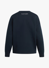 Favorite Daughter Favorite Sister Heart Logo Sweatshirt in Navy