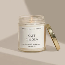 Salt + Sea Clear Jar Candle