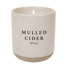 Mulled Cider Cream Stoneware Candle