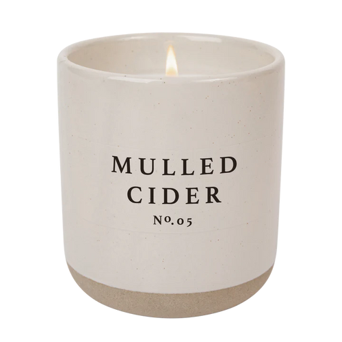 Mulled Cider Cream Stoneware Candle