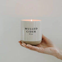 Mulled Cider Cream Stoneware Candle