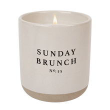 Sunday Brunch Cream Stoneware Candle