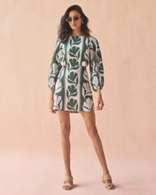 Omika Peyton Midi Dress in Gwenn Palm