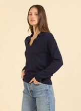 One Grey Day Bianka Polo in Navy