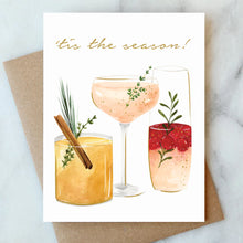 ‘Tis The Season Cocktail Greeting Card