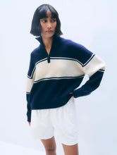 White & Warren Cashmere Blend Quarter Zip