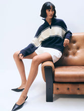 White & Warren Cashmere Blend Quarter Zip