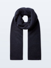 White & Warren Cashmere Travel Wrap in Deep Navy