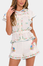 Show Me Your Mumu Romey Top in Wild Meadow Embroidery