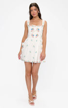 Show Me Your Mumu Demi Mini Dress in Wild Meadow Embroidery