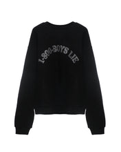 Boys Lie 1-800 Kara Crewneck in Black