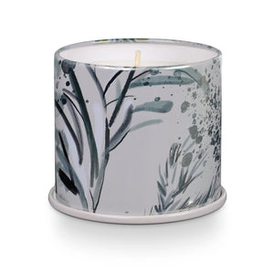 Winter White Tin Lid Candle