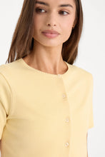 Good American The Keepsake Cardigan in Honey
