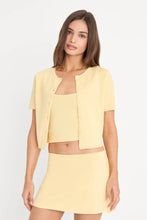 Good American The Keepsake Cardigan in Honey