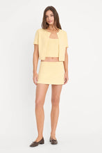 Good American The Keepsake Cardigan in Honey