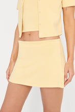 Good American The Keepsake Skort in Honey