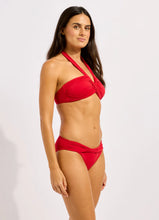 Seafolly Collective Halter Bandeau Top Twist Band Mini Hipster Bikini