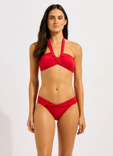 Seafolly Collective Halter Bandeau Top Twist Band Mini Hipster Bikini