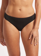 Seafolly SeaDive Bralette Top Hipster Pant Bikini in Black