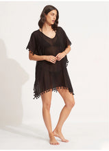 Seafolly Amnesia Kaftan in Black