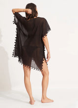 Seafolly Amnesia Kaftan in Black