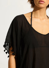 Seafolly Amnesia Kaftan in Black