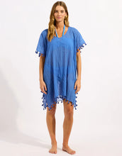 Seafolly Amnesia Kaftan in Sapphire