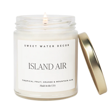 Island Air Clear Jar Candle