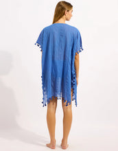 Seafolly Amnesia Kaftan in Sapphire