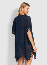 Seafolly Amnesia Kaftan in Indigo