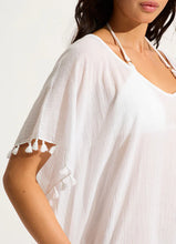 Seafolly Amnesia Kaftan in White