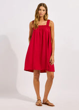 Seafolly Gathered Band Mini Dress in Cosmo Red