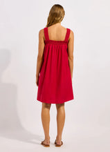 Seafolly Gathered Band Mini Dress in Cosmo Red